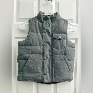 Old Navy Charcoal Kids Puffer Vest